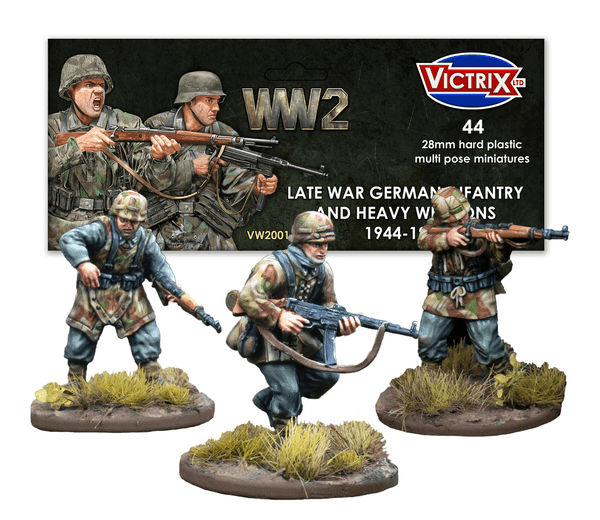 Victrix 28mm WWII German Infantry & Heavy Weapons 1944-1945