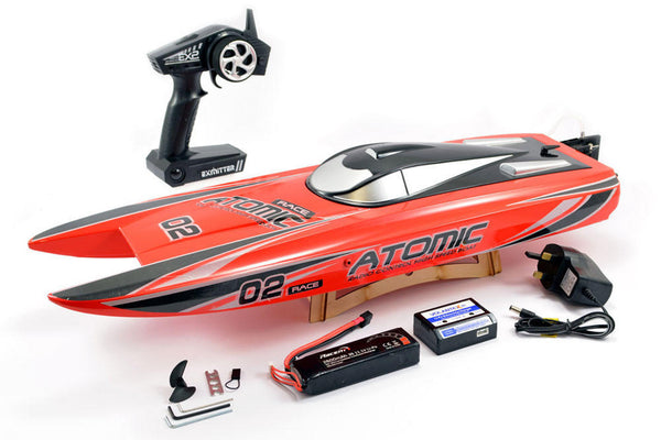 Volantex Racent Atomic Brushless Remote Control Boat Red