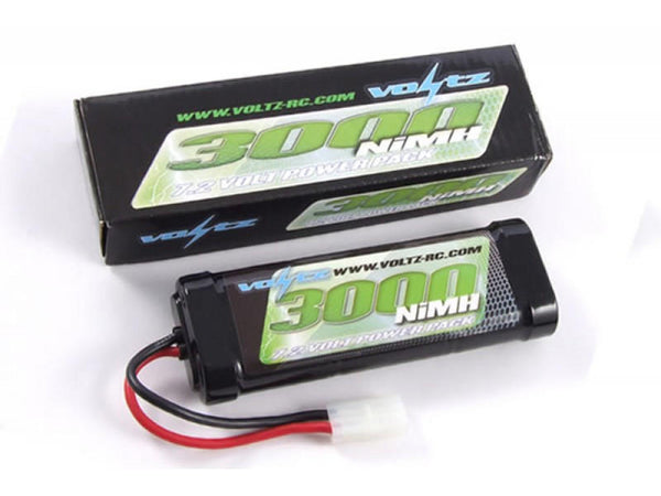 Voltz-RC 7.2 Volt 3000mAh NiMH Racing Pack Battery