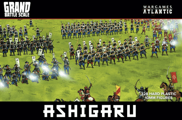 Wargames Atlantic 10mm Grand Battle Scale - Ashigaru