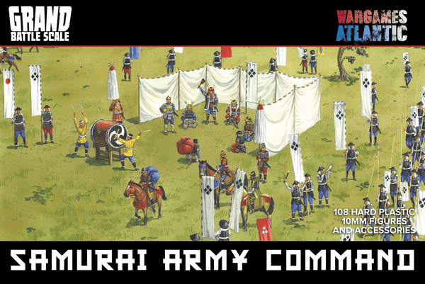 Wargames Atlantic 10mm Grand Battle Scale - Samurai Army Command