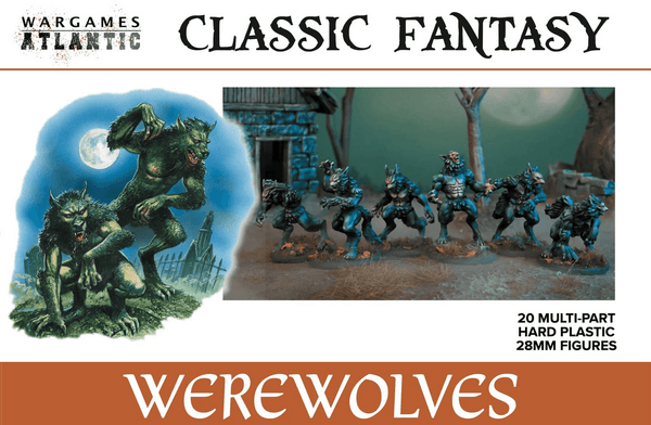 Wargames Atlantic 28mm Classic Fantasy - Werewolves