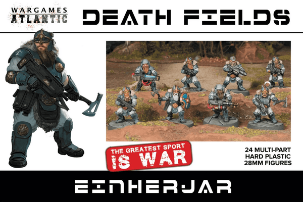 Wargames Atlantic 28mm Death Fields - Einherjar Infantry