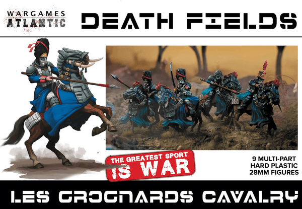 Wargames Atlantic 28mm Death Fields - Les Grognards Cavalry