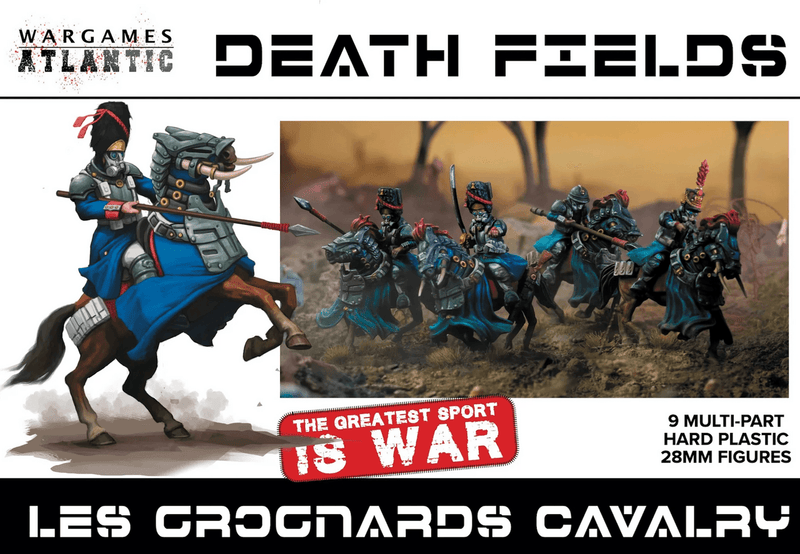 Wargames Atlantic 28mm Death Fields - Les Grognards Cavalry