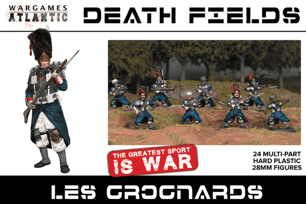 Wargames Atlantic 28mm Death Fields - Les Grognards Infantry