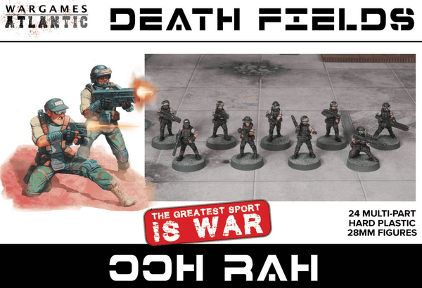 Wargames Atlantic 28mm Death Fields - Ooh Rah Infantry