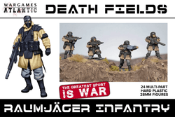Wargames Atlantic 28mm Death Fields - Raumjager Infantry
