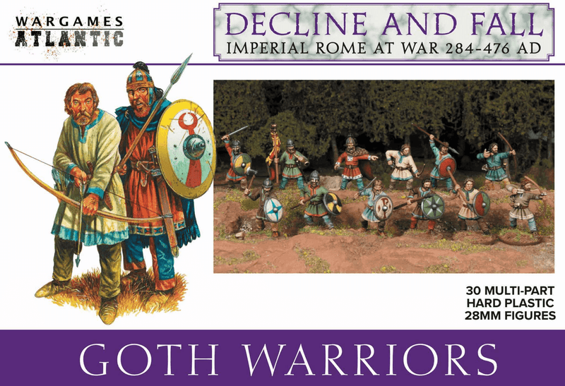 Wargames Atlantic 28mm Decline and Fall - Goth Warriors