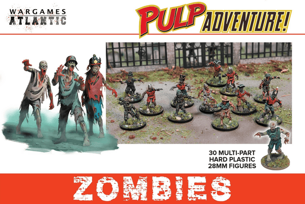 Wargames Atlantic 28mm Pulp Adventure - Zombies