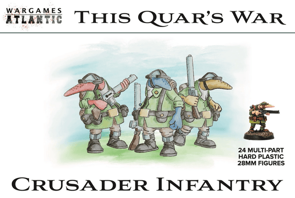 Wargames Atlantic 28mm This Quar's War - Crusader Infantry