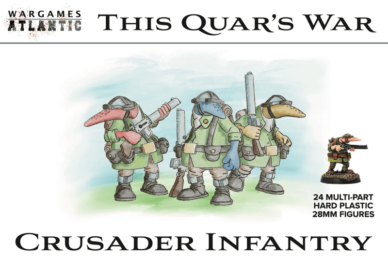 Wargames Atlantic 28mm This Quar's War - Crusader Infantry