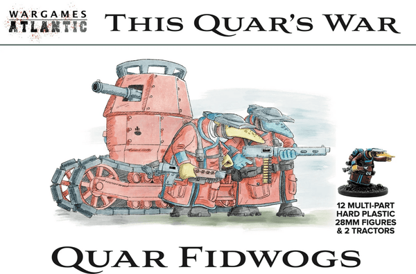 Wargames Atlantic 28mm This Quar's War - Fidwog Infantry