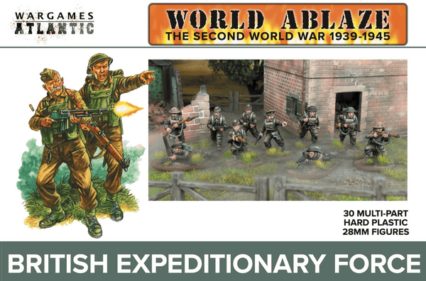 Wargames Atlantic 28mm World Ablaze - WWII British Expeditionary Force