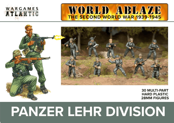 Wargames Atlantic 28mm World Ablaze - WWII German Panzer Lehr Division