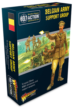 Warlord Games 28mm Bolt Action - Belgian Forces - Belgian Army Support Group