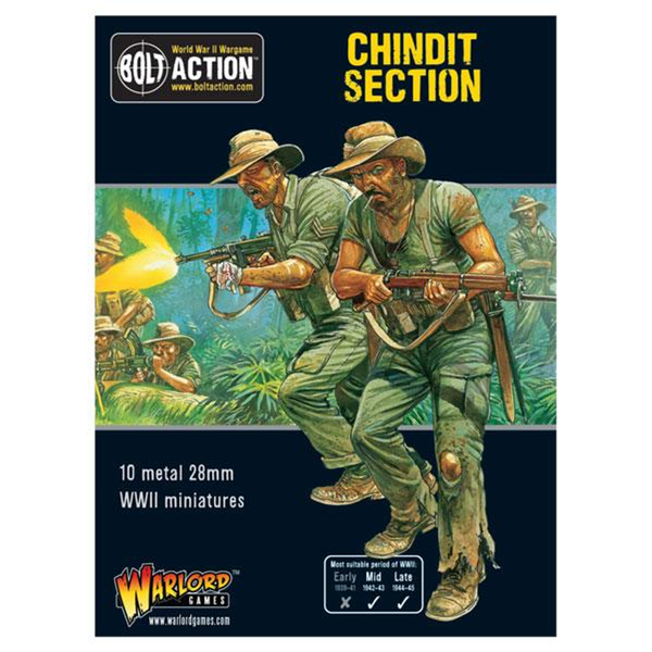 Warlord Games 28mm Bolt Action - British Forces - Chindit Section 1942-1945