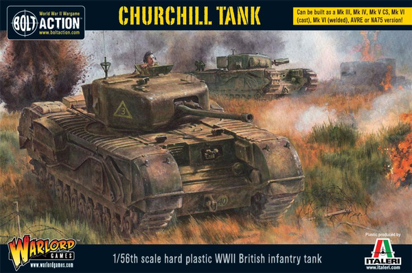 Warlord Games 28mm Bolt Action - British Forces - Churchill Infantry Tank