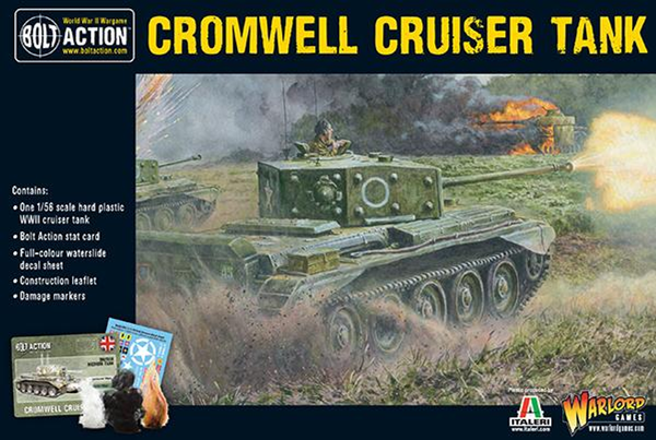 Warlord Games 28mm Bolt Action - British Forces - Cromwell Cruiser Tank