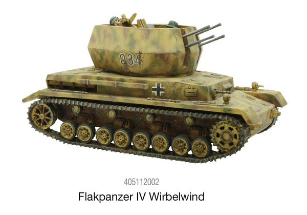 Warlord Games 28mm Bolt Action - German Forces - Flakpanzer IV Wirbelwind