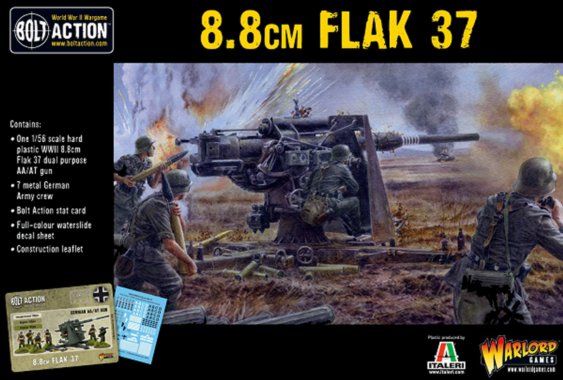 Warlord Games 28mm Bolt Action - German Forces - German Army 88mm Flak 37