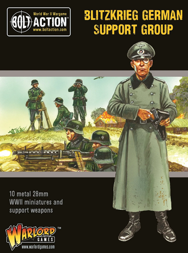 Warlord Games 28mm Bolt Action - German Forces - Blitzkrieg Support Group