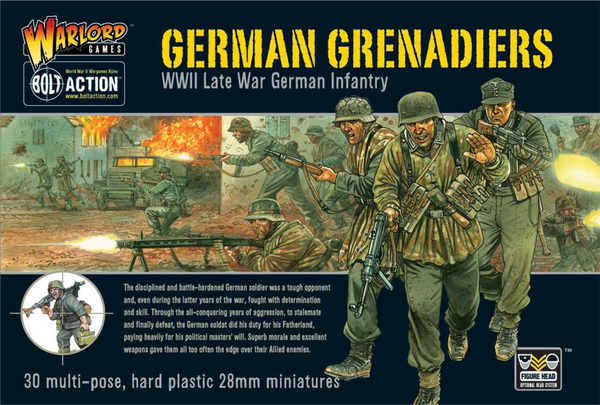 Warlord Games 28mm Bolt Action - German Forces - Grenadiers 1944-1945