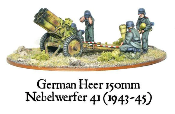 Warlord Games 28mm Bolt Action - German Forces - Heer 150mm Nebelwerfer 41 1943-1945