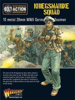Warlord Games 28mm Bolt Action - German Forces - Kriegsmarine Squad