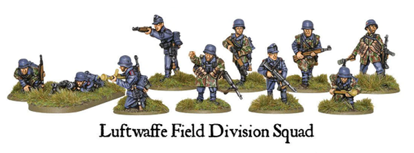 Warlord Games 28mm Bolt Action - German Forces - Luftwaffe Field Division Squad