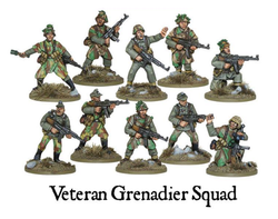 Warlord Games 28mm Bolt Action - German Forces - German Veteran Grenadiers Squad