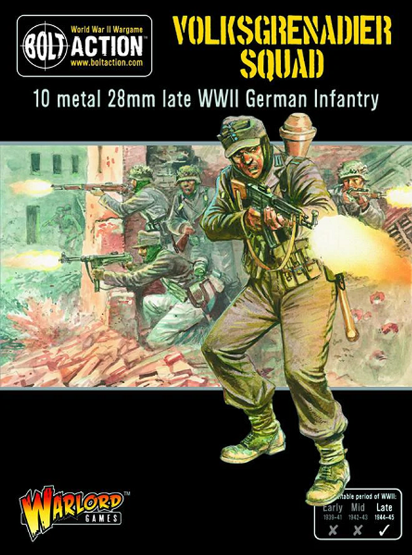 Warlord Games 28mm Bolt Action - German Forces - Volksgrenadiers 1944-1945