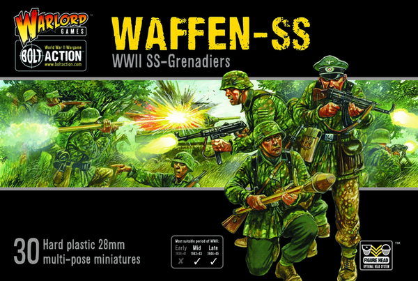 Warlord Games 28mm Bolt Action - German Forces - Waffen SS Grenadiers 1942-1945