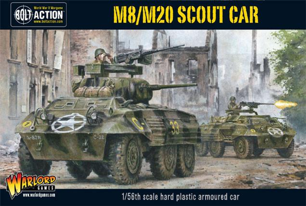 Warlord Games 28mm Bolt Action - US Forces - M8/M20 Greyhound Scout Car