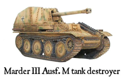 Warlord Games 28mm Bolt Action - German Forces - Marder III Ausf. M Tank Destroyer