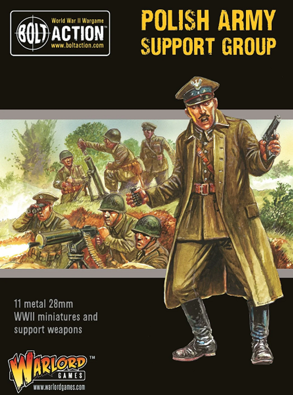 Warlord Games 28mm Bolt Action - Polish Forces - Polish Army Support Group