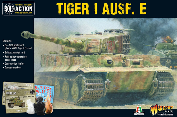 Warlord Games 28mm Bolt Action - German Forces - Pz.Kpfw.VI Ausf.E Tiger I Heavy Tank