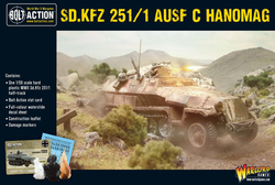Warlord Games 28mm Bolt Action - German Forces - Sd.Kfz.251/1 Ausf.C Hanomag Half-Track