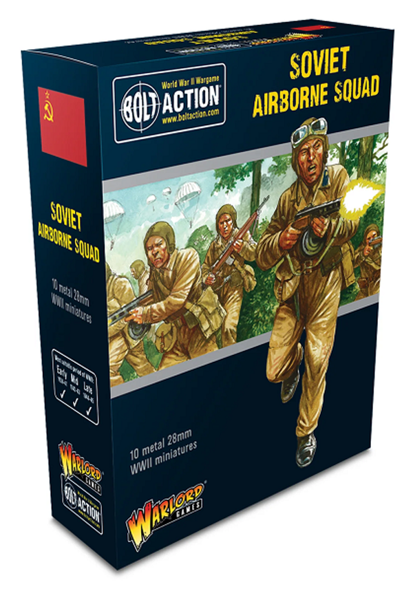 Warlord Games 28mm Bolt Action - Soviet Forces - Airborne Squad 1939-1945