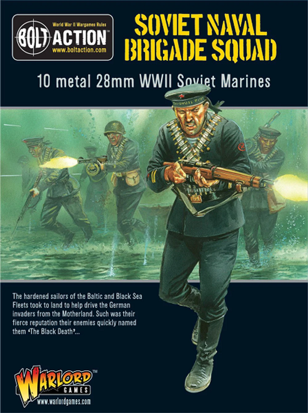 Warlord Games 28mm Bolt Action - Soviet Forces - Naval Brigade Squad
