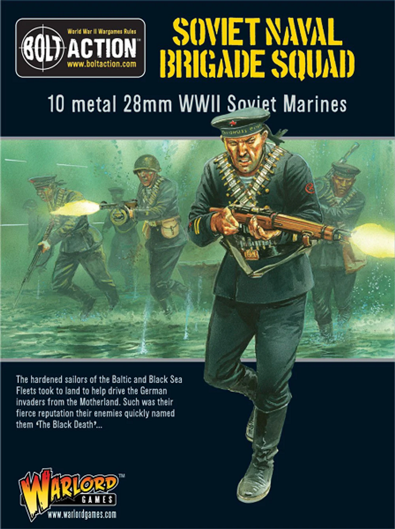 Warlord Games 28mm Bolt Action - Soviet Forces - Naval Brigade Squad