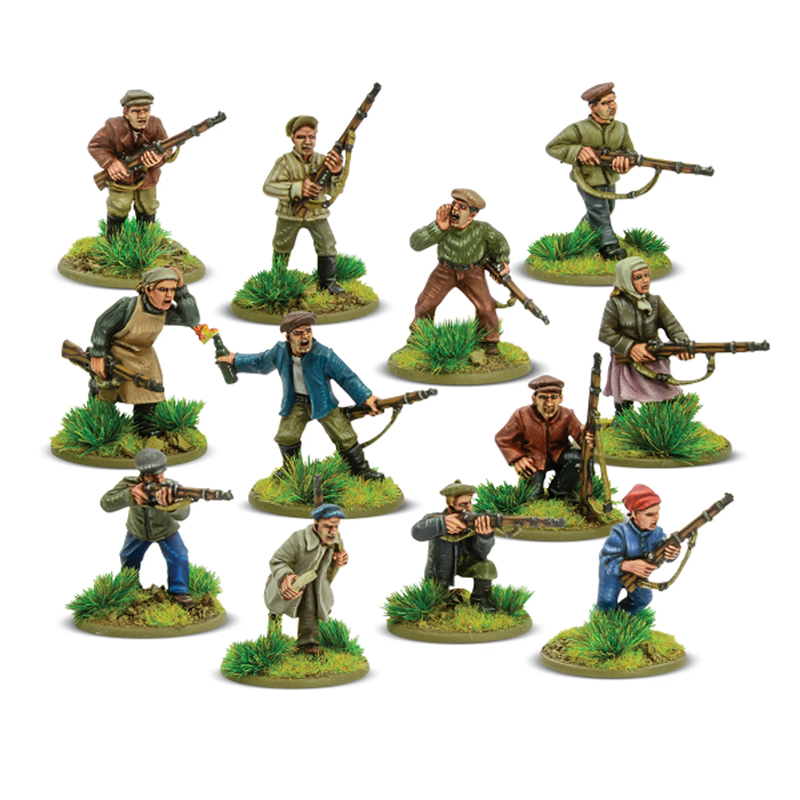 Warlord Games 28mm Bolt Action - Soviet Forces - Peoples Militia Squad