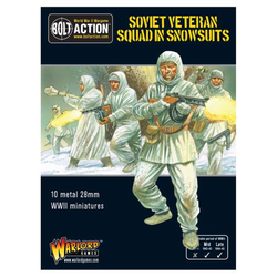 Warlord Games 28mm Bolt Action - Soviet Forces - Veteran Squad in Snowsuits