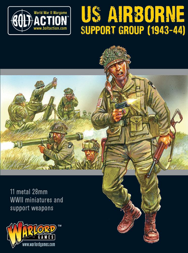 Warlord Games 28mm Bolt Action - US Forces - Airborne Support Group 1943-1944