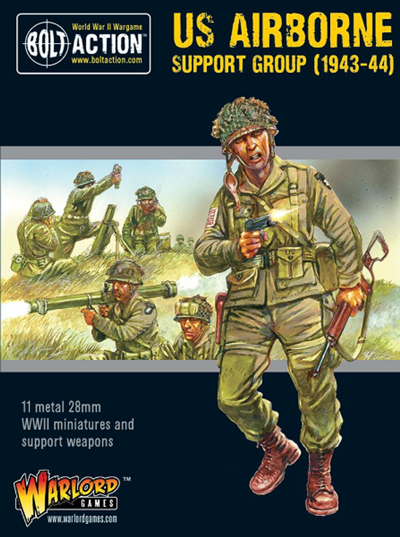Warlord Games 28mm Bolt Action - US Forces - Airborne Support Group 1944-1945