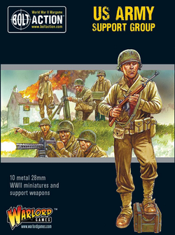 Warlord Games 28mm Bolt Action - US Forces - Army Support Group