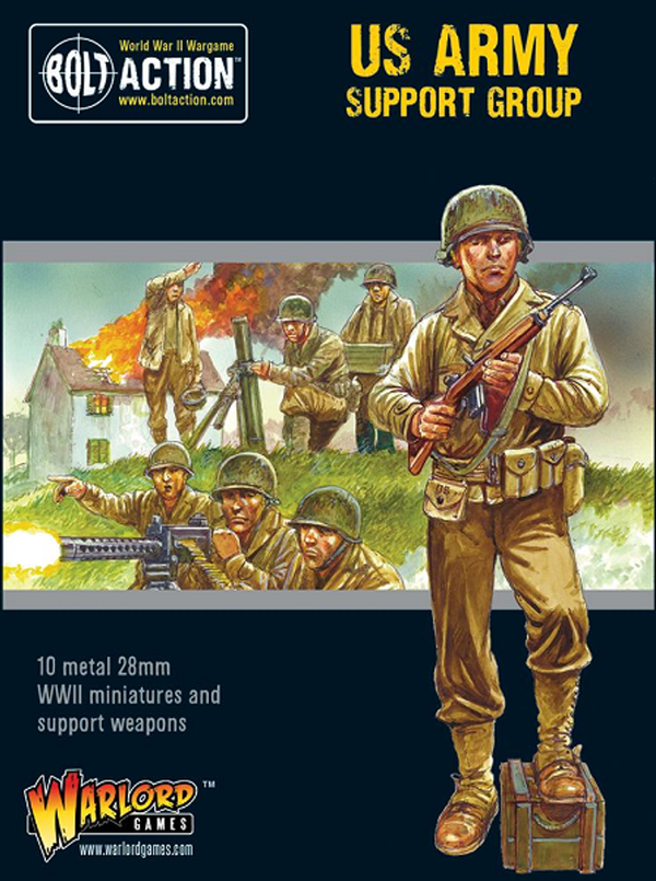 Warlord Games 28mm Bolt Action - US Forces - Army Support Group