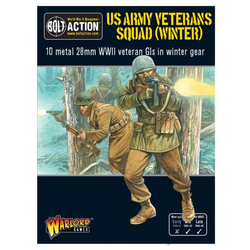 Warlord Games 28mm Bolt Action - US Forces - Army Veterans Squad (Winter) 1942-1945