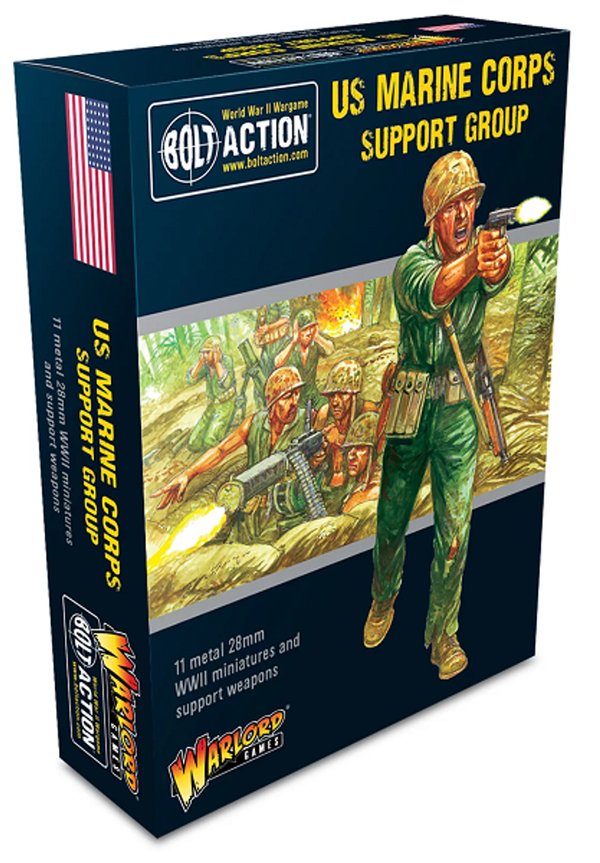 Warlord Games 28mm Bolt Action - US Forces - Marine Corps Support Group