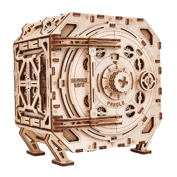 Wood Trick Geared Safe 3D Wooden Model Kit